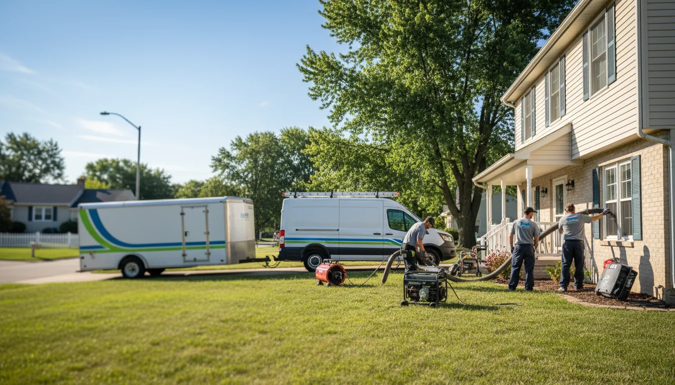 Flooded Basement Restoration And Cleanup With Repair in Atkins, IA near me